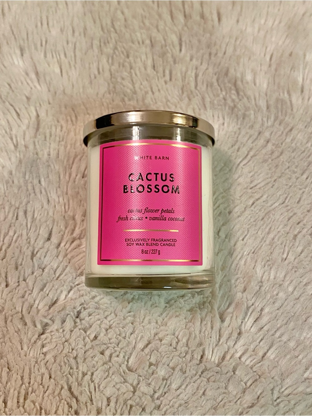 White Barn Cactus Blossom Candle